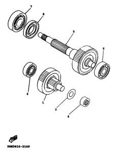 XC125 Трансмиссия