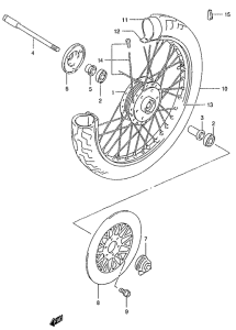 GZ125 Transom + tube