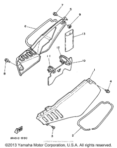 TT225T Боковые обтекатели