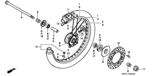 CR80RB Transom + tube