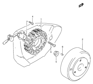 GS125 Зажигание