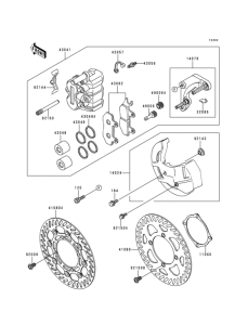  Передние тормоза