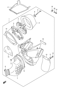 RM125 Воздухоочиститель
