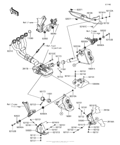 ZX1000 Глушитель