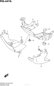 VZR1800 Frame Body Cover (Vzr1800L7 E28)