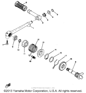 GT80MXB Кик стартер