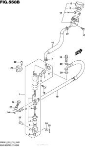 RM85L Rear Master Cylinder (Rm85L5 P28)