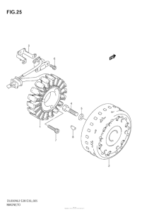 DL650 (ABS) Генератор