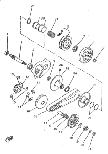 CW50RSX Сцепление