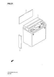 DR125 Аккумулятор