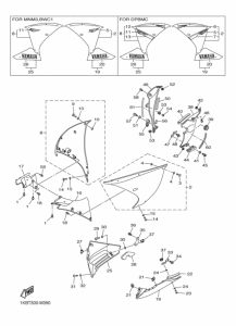 YZF-R1 Обтекатель 2