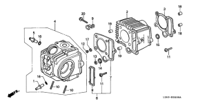 ST70 Cylinder / cylinder head