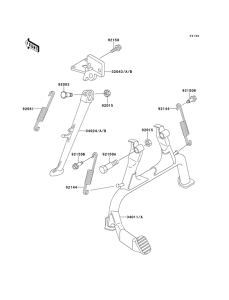 ZX1100 Stand comp