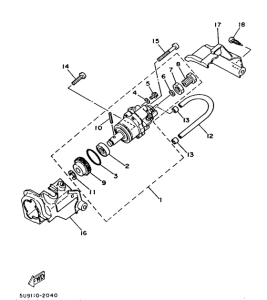 MA50 Масляный насос