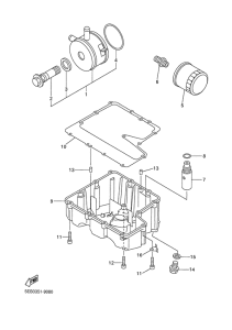 YZF-R6 Масляный фильтр