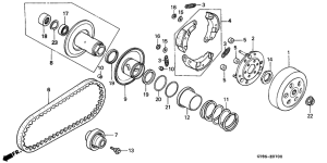 PK50S Clutch / driven face