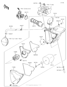  Воздушный фильтр