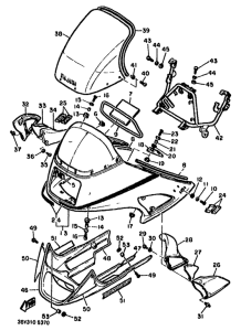 FJ1100 Обтекатель 1
