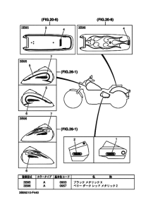 XVS1100 ｸﾞﾗﾌｲﾂｸ & ｴﾝﾌﾞﾚﾑ