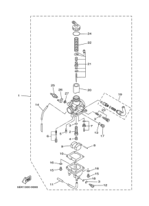 TW125 Карбюратор