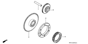  Муфта стартера