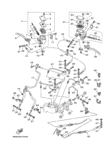 XP500A Главный тормозной цилиндр