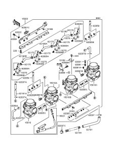 ZX1100 Карбюратор
