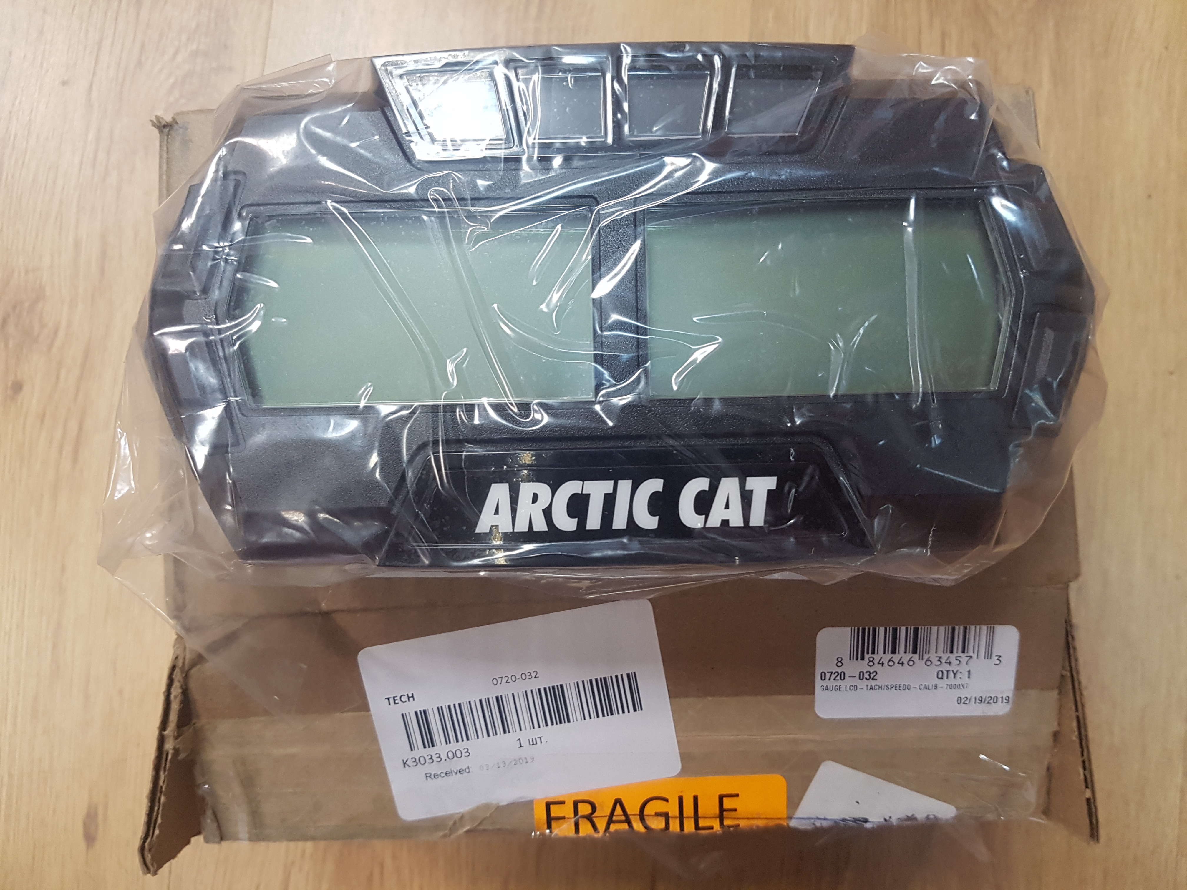 0720-032 Деталь GAUGE,LCD-TACH/SPEEDO-CALIB-7000XT